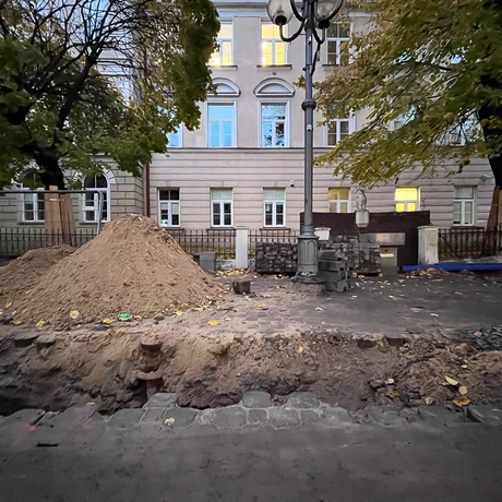 Przebudowa ul. Grunwaldzkiej w Rzeszowie [listopad 2023] - fot 11